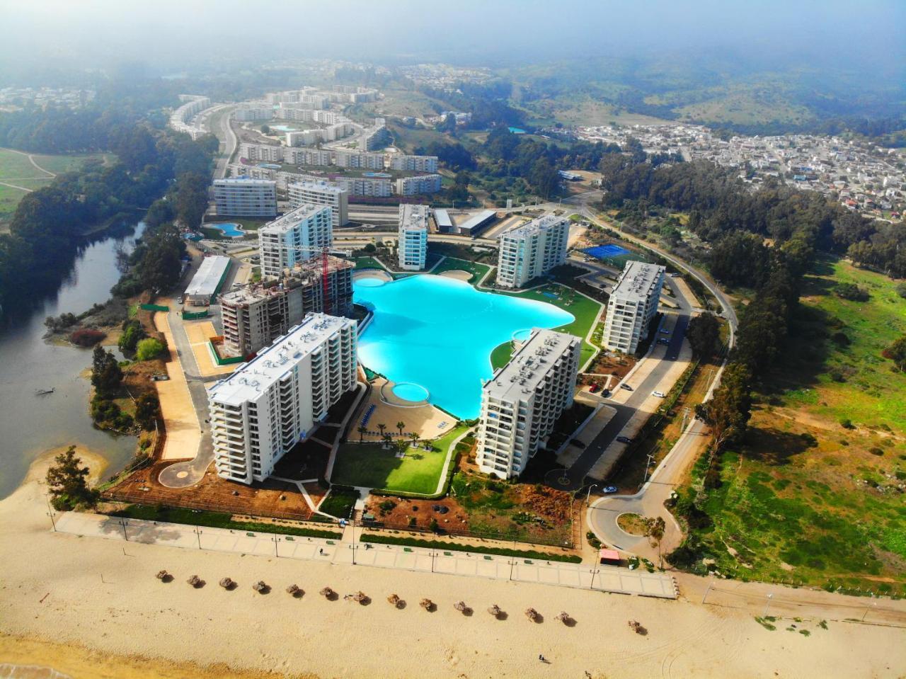Papudo Laguna Vista Al Mar Y Piscina מראה חיצוני תמונה